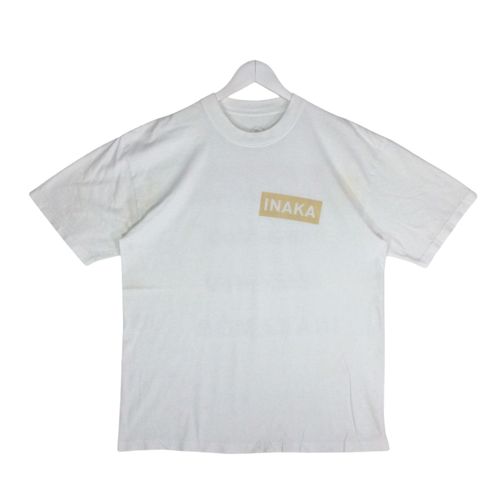 Inaka Power Inaka Mob Graphic T-Shirt Mens Large White Streetwear Gym Tee